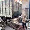camion cargado Mexiko